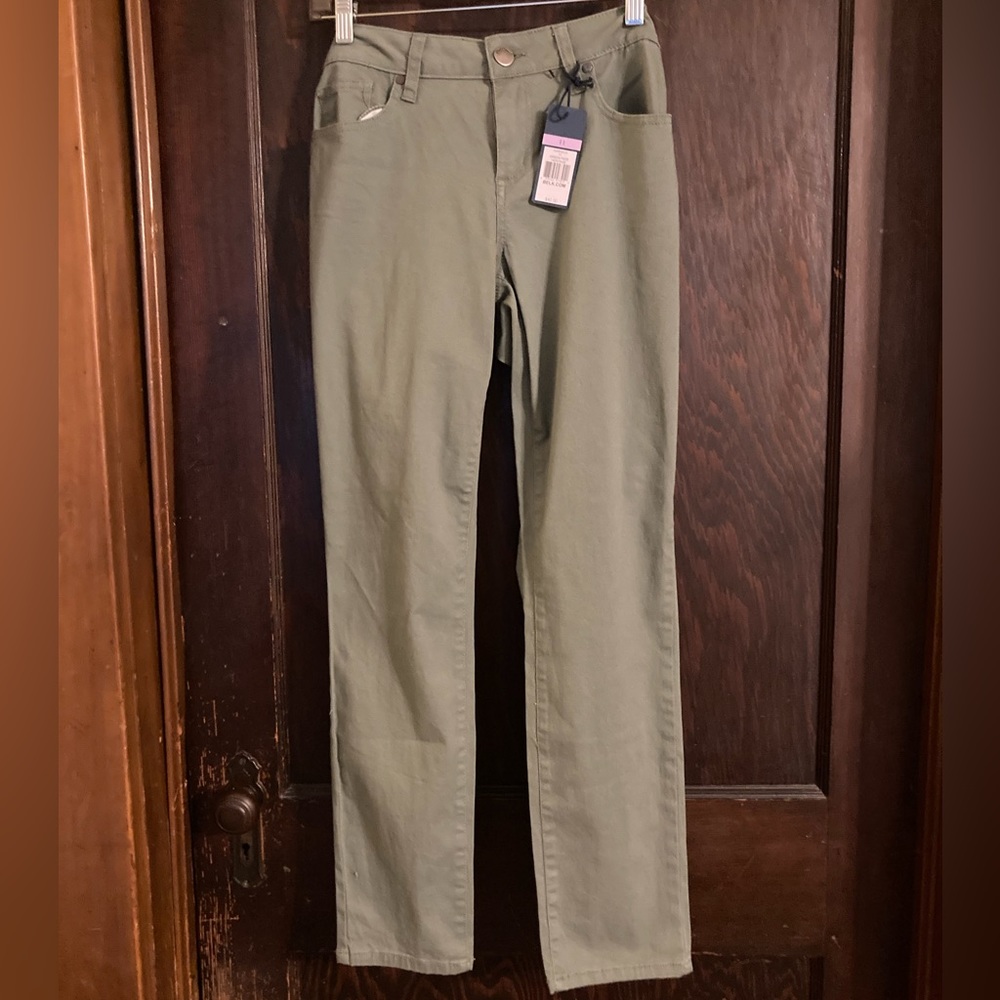NWT  Red Camel Green Fade Heritage pants, Size 11, (Junior), Skinny/Slim Fit